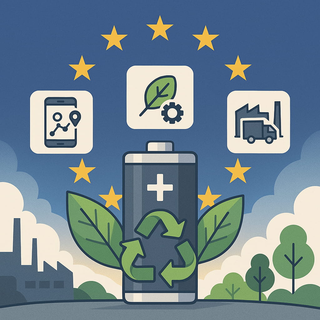 EU's nya batterifördning