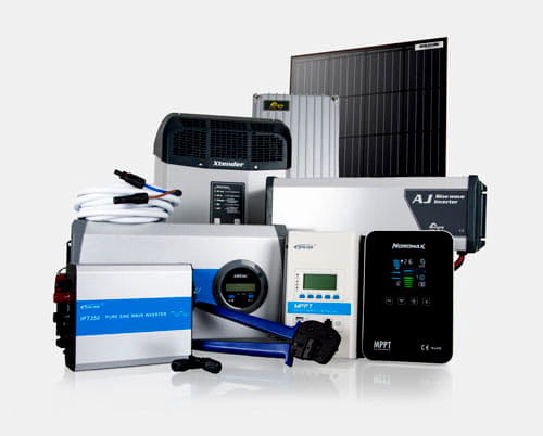 Gruppbild solenergi och fritid