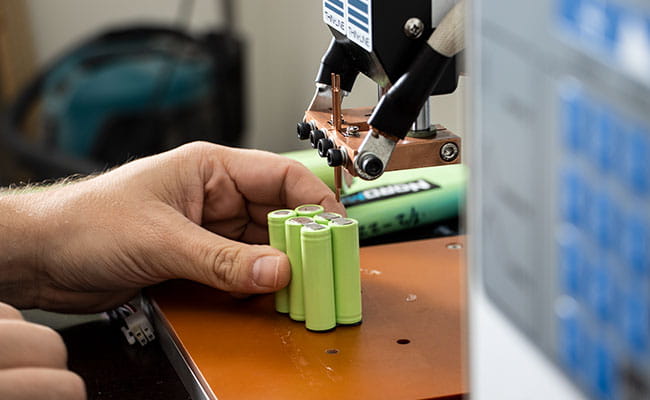 Produktförädling av batteripack