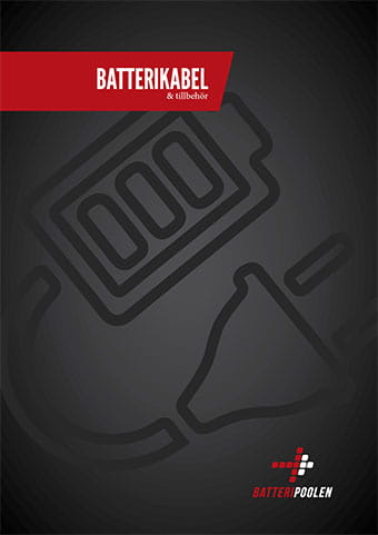Broschyr batterikabel