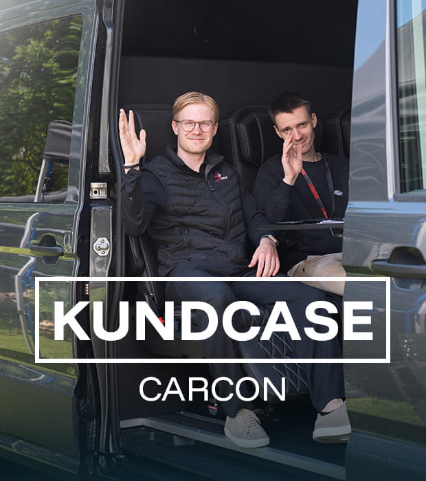 Kundcase med Carcon av Batteripoolen