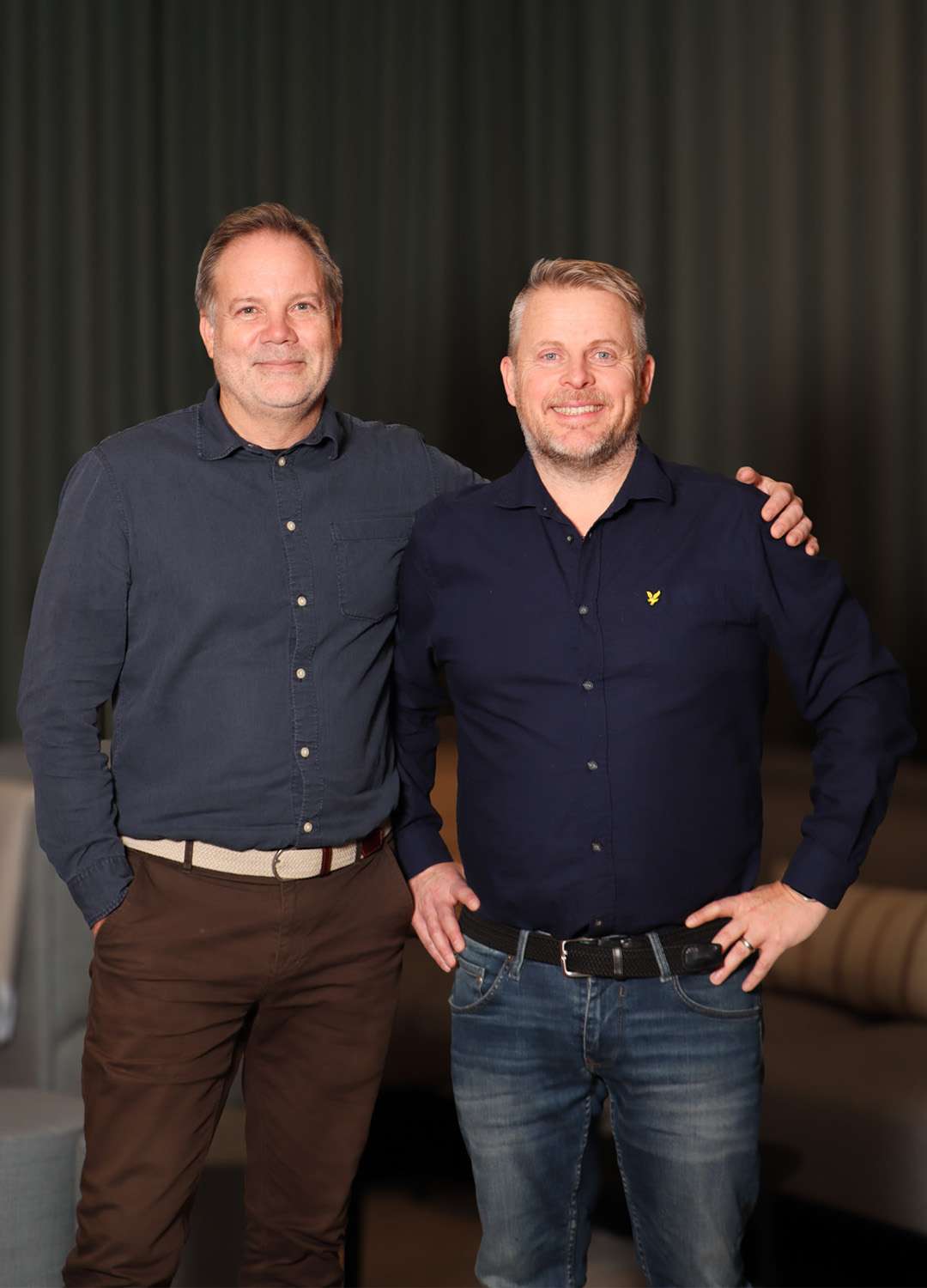 Johan Lyckow och Johan Bankler