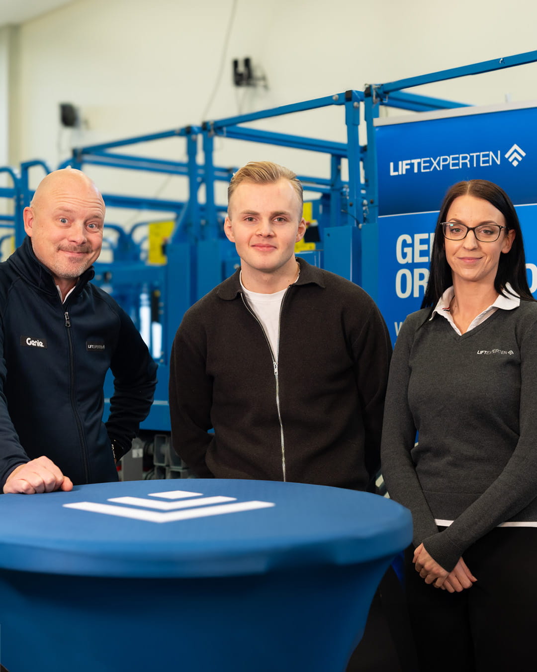 Batteripoolen på besök hos Liftexperten