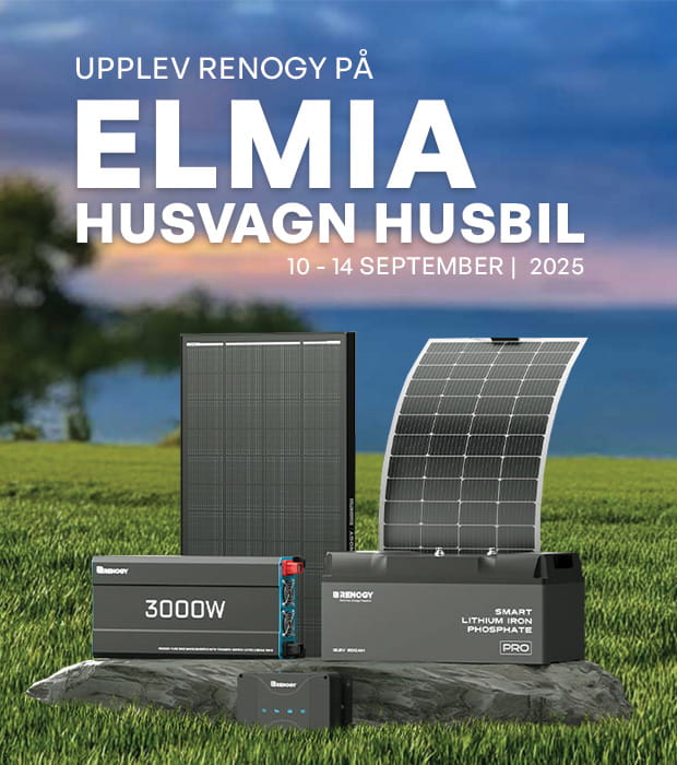 Renogy Elmia Husvagn Husbil 2025