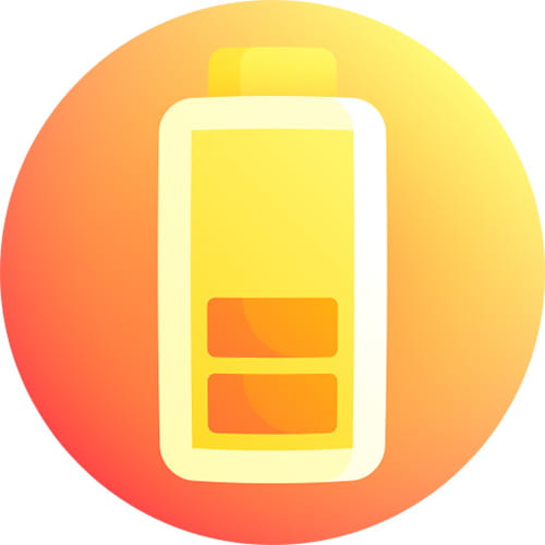 Ikon batteri laddning