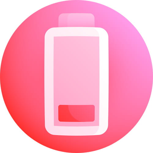 Ikon batteri urladdat