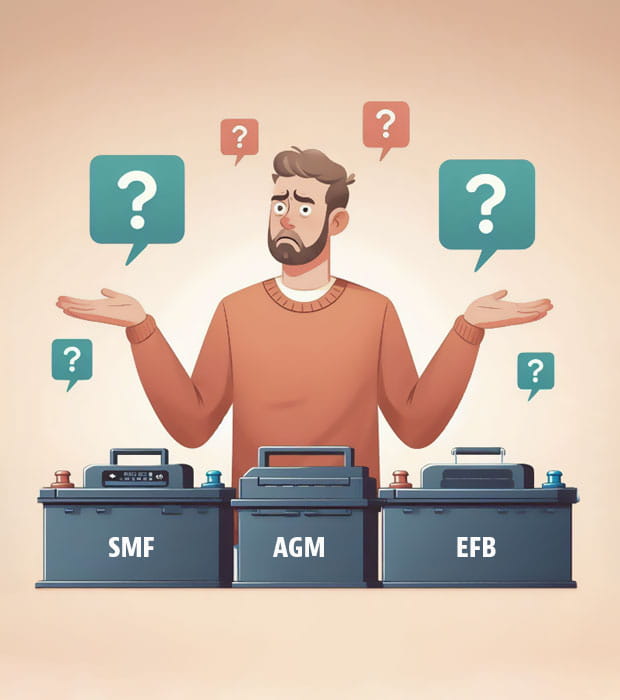 Vad är det för skillnad på batterityperna?