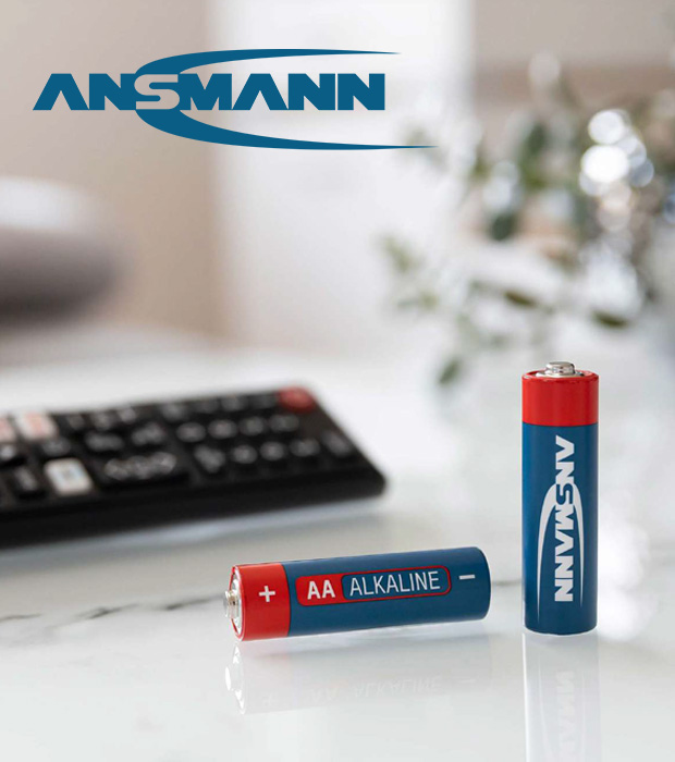 Ansmann stavbatterier alkaline