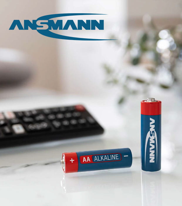 Ansmann stavbatterier alkaline