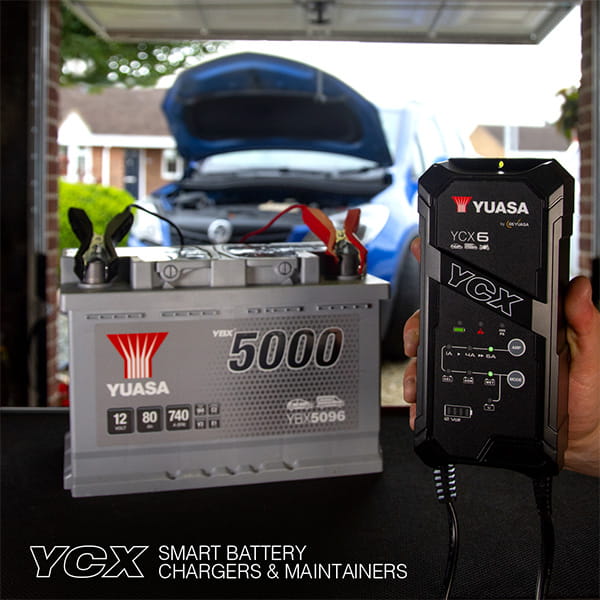 Yuasa YCX6 Batteriladdare