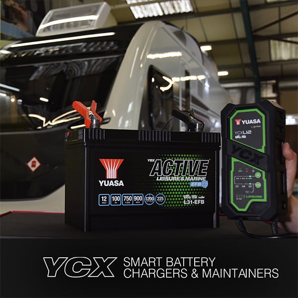 Yuasa YCXL12 Leisure Batteriladdare