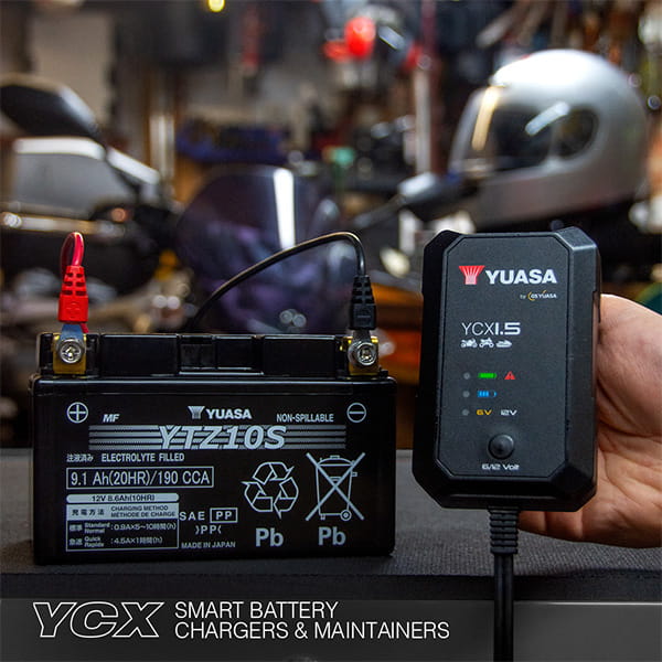 Yuasa YCX1.5 Batteriladdare
