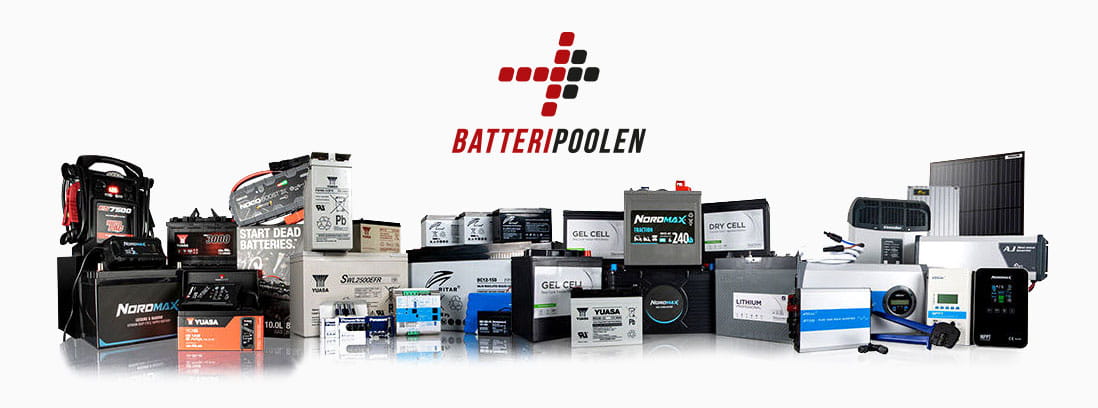 Batteripoolen sortiment