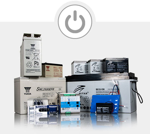 Gruppbild stationära batterier