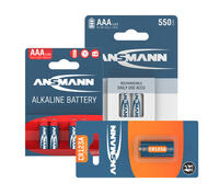 Ansmann stavbatterier