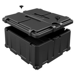 Batteribox kommersiell 8D-batterier dubbla storlekar