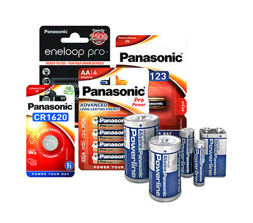 Gruppbild smabatterier Ansmann