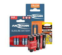 Gruppbild smabatterier Ansmann