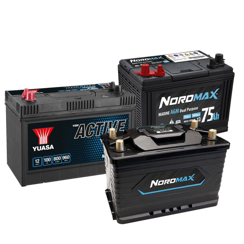 Marinbatterier gruppfoto