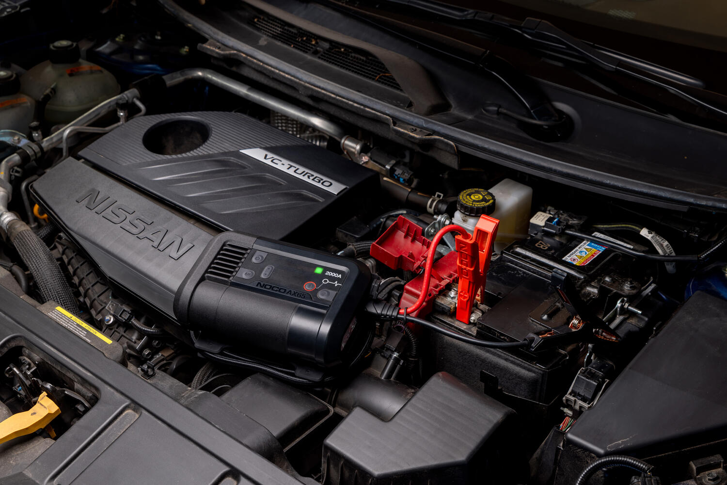 NOCO AX65 Air Compressor On Engine Bay