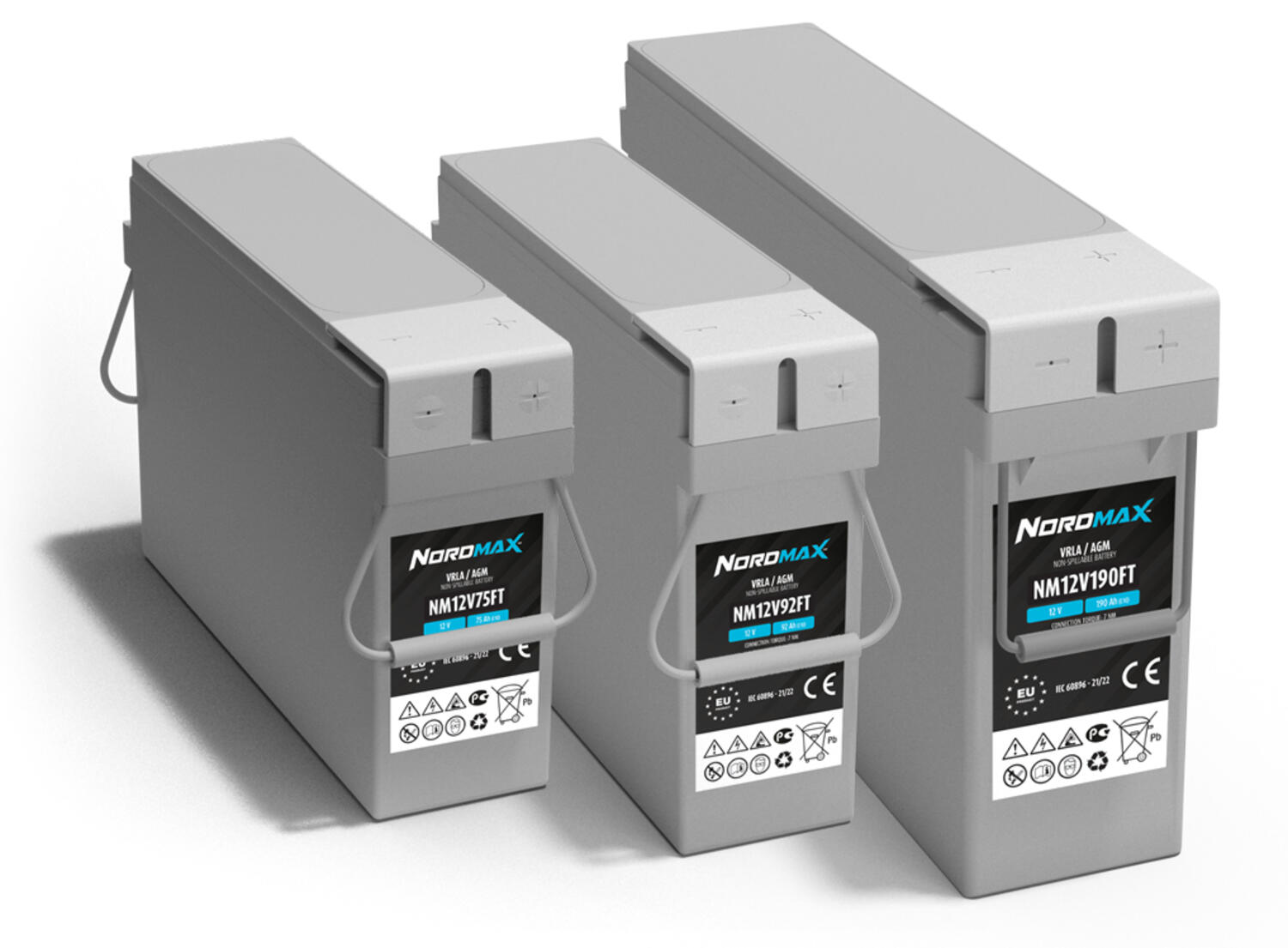 Nordmax fronterminalbatterier