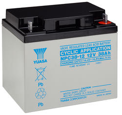 YUASA REC50-12 12V 50Ah Battery with F11 Terminals