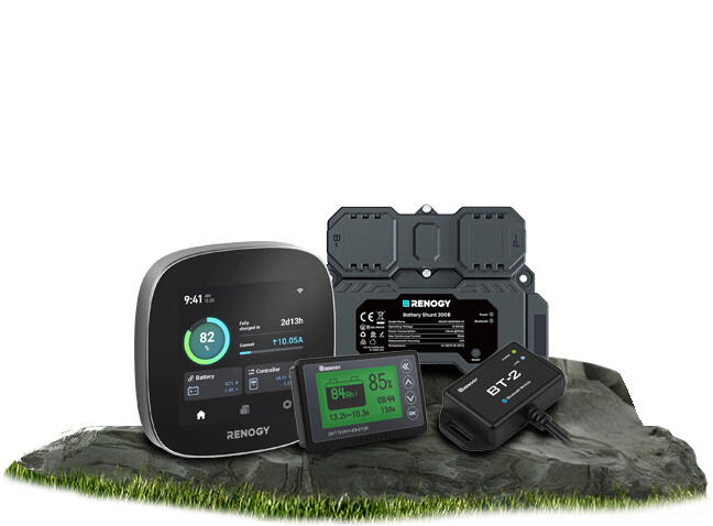 Renogy gruppbild tillbehör