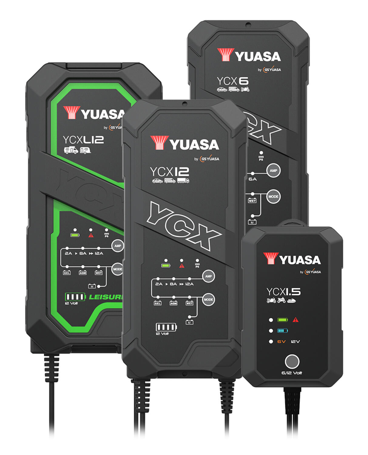 yuasa_ycx_chargers_group